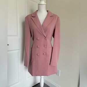 Women's Long Sleeve Blazer Mini Dress